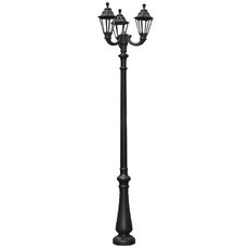 Светильник для уличного освещения с арматурой чёрного цвета Fumagalli E26.202.R30.AYF1R