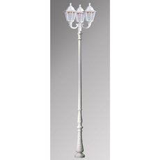 Светильник для уличного освещения с арматурой белого цвета, пластиковыми плафонами Fumagalli E26.202.R30.WXF1R