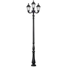 Светильник для уличного освещения с арматурой чёрного цвета Fumagalli E26.205.R21.AXF1R
