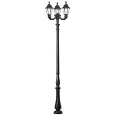 Светильник для уличного освещения с арматурой чёрного цвета Fumagalli E26.205.R30.AXF1R