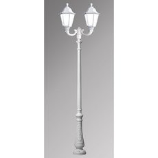 Светильник для уличного освещения с арматурой белого цвета, пластиковыми плафонами Fumagalli E26.202.R20.WYF1R