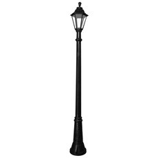 Светильник для уличного освещения с арматурой чёрного цвета Fumagalli E26.156.000.AXF1R