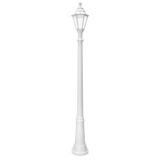 Светильник для уличного освещения с арматурой белого цвета, пластиковыми плафонами Fumagalli E26.156.000.WXF1R