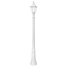 Светильник для уличного освещения с арматурой белого цвета, пластиковыми плафонами Fumagalli E26.158.000.WXF1R