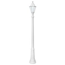 Светильник для уличного освещения с арматурой белого цвета, пластиковыми плафонами Fumagalli E26.158.000.WYF1R