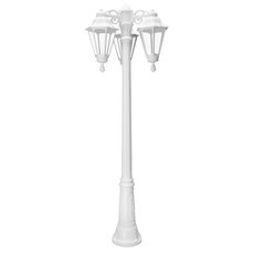 Светильник для уличного освещения с арматурой белого цвета, пластиковыми плафонами Fumagalli K22.156.S30.WXF1RDN
