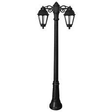 Светильник для уличного освещения с арматурой чёрного цвета Fumagalli K22.156.S20.AXF1RDN