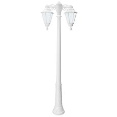 Светильник для уличного освещения с арматурой белого цвета, пластиковыми плафонами Fumagalli K22.156.S20.WYF1RDN