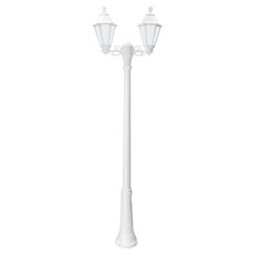 Светильник для уличного освещения с арматурой белого цвета, плафонами белого цвета Fumagalli K22.158.S20.WYF1R