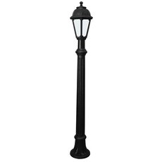 Светильник для уличного освещения с арматурой чёрного цвета, плафонами белого цвета Fumagalli K22.163.000.AYF1R