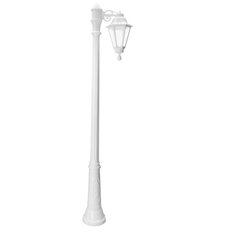 Светильник для уличного освещения с арматурой белого цвета, пластиковыми плафонами Fumagalli K22.158.S10.WXF1R