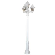 Светильник для уличного освещения с арматурой белого цвета, пластиковыми плафонами Fumagalli K22.156.S31.WXF1R