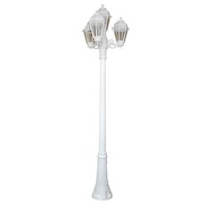 Светильник для уличного освещения с арматурой белого цвета, пластиковыми плафонами Fumagalli K22.157.S31.WYF1R