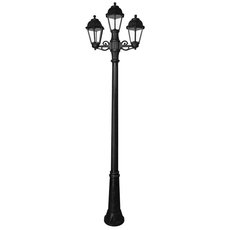 Светильник для уличного освещения с арматурой чёрного цвета Fumagalli K22.157.S21.AXF1R