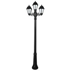 Светильник для уличного освещения с арматурой чёрного цвета Fumagalli K22.157.S21.AYF1R