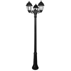 Светильник для уличного освещения с арматурой чёрного цвета Fumagalli K22.157.S30.AXF1R