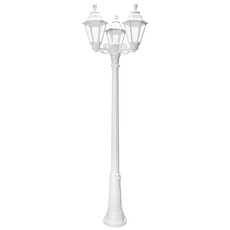 Светильник для уличного освещения с арматурой белого цвета, пластиковыми плафонами Fumagalli K22.157.S30.WXF1R