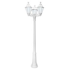 Светильник для уличного освещения с арматурой белого цвета, пластиковыми плафонами Fumagalli K22.157.S30.WYF1R