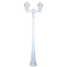 Светильник для уличного освещения с арматурой белого цвета, пластиковыми плафонами Fumagalli K22.156.S20.WYF1R