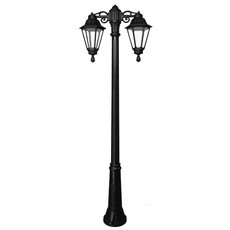 Светильник для уличного освещения с арматурой чёрного цвета Fumagalli K22.157.S20.AXF1RDN