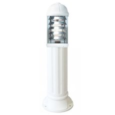 Светильник для уличного освещения с арматурой белого цвета, плафонами прозрачного цвета Fumagalli D15.554.000.WXF1R.FC1