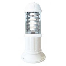 Светильник для уличного освещения с арматурой белого цвета, плафонами прозрачного цвета Fumagalli D15.553.000.WXF1R.FC1