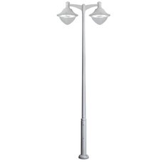 Светильник для уличного освещения с арматурой серого цвета, пластиковыми плафонами Fumagalli V50.372.A20.LXD6L
