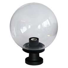 Светильник для уличного освещения с арматурой чёрного цвета, пластиковыми плафонами Lumien Hall 81130.04.20.01
