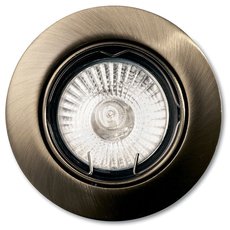 Точечный светильник с металлическими плафонами Ideal Lux SWING FI1 BRUNITO