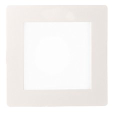 Точечный светильник с арматурой белого цвета, плафонами белого цвета Ideal Lux GROOVE FI1 10W SQUARE 3000K