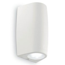 Светильник для уличного освещения с арматурой белого цвета, металлическими плафонами Ideal Lux KEOPE AP1 BIANCO