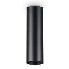 Точечный светильник с арматурой чёрного цвета Ideal Lux LOOK PL1 H20 NERO