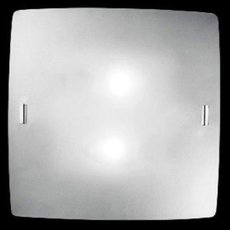 Настенно-потолочный светильник с стеклянными плафонами белого цвета Ideal Lux CELINE PL2