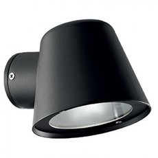 Светильник для уличного освещения с арматурой чёрного цвета Ideal Lux GAS AP1 NERO