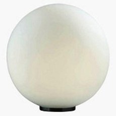 Настольная лампа с стеклянными плафонами белого цвета Ideal Lux MAPA BIANCO TL1 D20