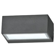 Светильник для уличного освещения с арматурой серого цвета Ideal Lux TWIN AP1 ANTRACITE