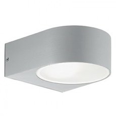 Светильник для уличного освещения с арматурой серого цвета Ideal Lux IKO AP1 GRIGIO