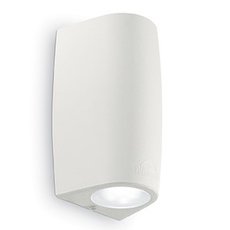 Светильник для уличного освещения с пластиковыми плафонами белого цвета Ideal Lux KEOPE AP2 SMALL BIANCO