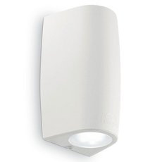 Светильник для уличного освещения с арматурой белого цвета, металлическими плафонами Ideal Lux KEOPE AP2 BIANCO