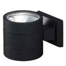 Светильник для уличного освещения с плафонами прозрачного цвета Ideal Lux SNIF AP1 ROUND NERO