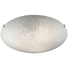 Настенно-потолочный светильник с арматурой хрома цвета, стеклянными плафонами Ideal Lux LANA PL3
