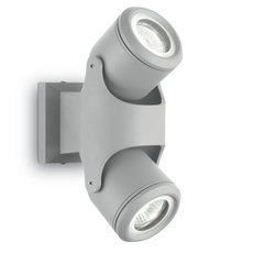 Светильник для уличного освещения с арматурой серого цвета Ideal Lux XENO AP2 GRIGIO