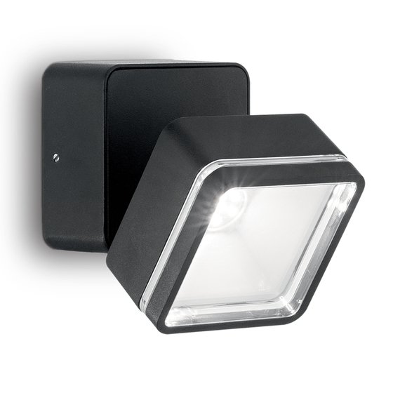 Ideal lux omega ap square nero 4000k