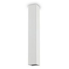 Точечный светильник с арматурой белого цвета, металлическими плафонами Ideal Lux SKY PL1 H40 BIANCO