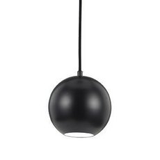 Светильник с арматурой чёрного цвета, металлическими плафонами Ideal Lux MR JACK SP1 BIG NERO
