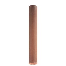 Светильник с арматурой коричневого цвета, металлическими плафонами Ideal Lux LOOK SP1 D06 CORTEN