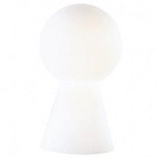 Настольная лампа с стеклянными плафонами белого цвета Ideal Lux BIRILLO TL1 SMALL BIANCO