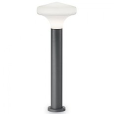 Светильник для уличного освещения с плафонами белого цвета Ideal Lux SOUND PT1 H60 ANTRACITE