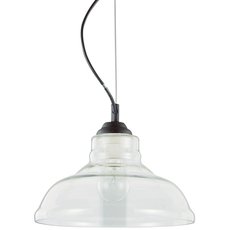 Подвесной светильник Ideal Lux BISTRO SP1 PLATE TRASPARENTE