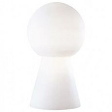 Настольная лампа с стеклянными плафонами белого цвета Ideal Lux BIRILLO TL1 MEDIUM BIANCO